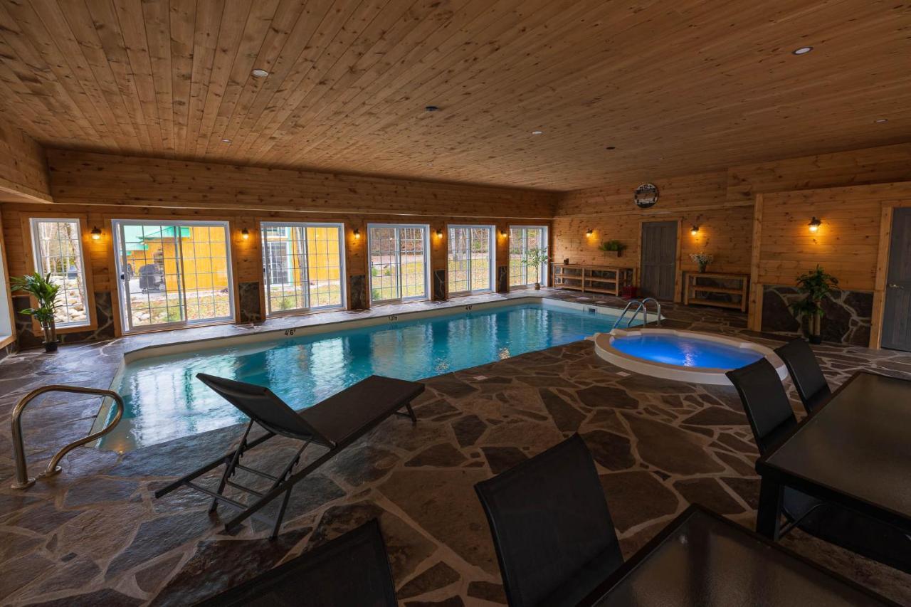 Domaine Riviere Sacacomie Hotel Saint-Alexis-des-Monts Bagian luar foto